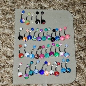 Belly ring bundle HOLD